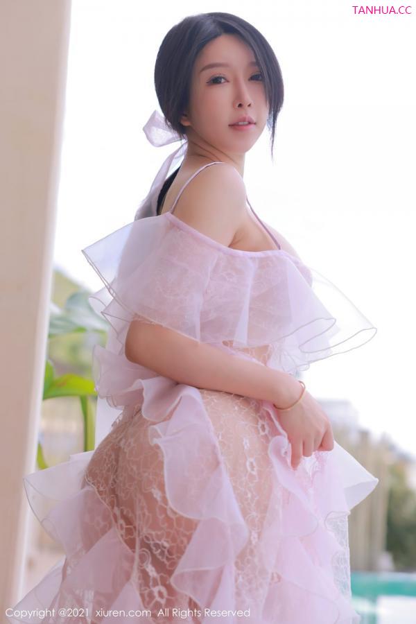 吴玉 玉兔miki [XiuRen]高清写真图 2021.12.29 No.4401 玉兔miki第3张图片
